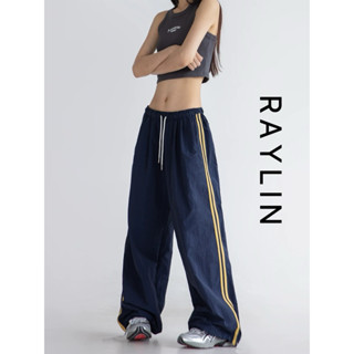 Quần gió nhăn cao cấp Raylin,quần ống rộng kẻ sọc ,quần chun ống rộng kẹ sọc G01