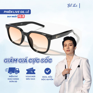 Kính mát vuông nam nữ LILYEYEWEAR chất liệu nhựa cao cấp chống tia UV400 bảo vệ mắt kiểu dáng hiện đại thời trang KC26