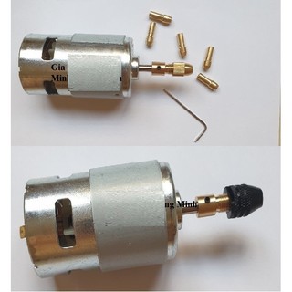 Đầu kẹp mũi khoan mini dùng cho motor 775 trục 5mm