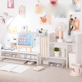 💫COMBO KỆ ĐA NĂNG - KỆ MÁY TÍNH 2 TẦNG ĐỂ BÀN 💝 DECOR - LẮP GHÉP 💝