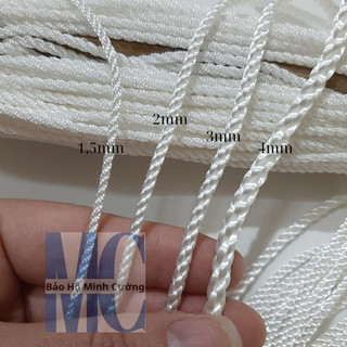 Dây Dù Thả Diều, Cắm Trại, dây nylon buộc lưới(1mm..4mm) 1kg