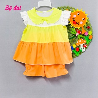 Bộ tole đùi, lửng bé gái size m từ 28-33kg
