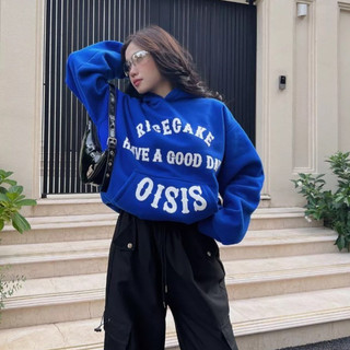 Áo khoác hoodie nam nữ chống nắng họa tiết phối chữ SISIO chống nắng giữ ấm form rộng mặc cặp nhóm đi chơi - DTB