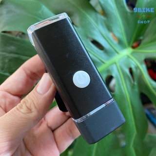 Đèn trước đèn pin,đèn chiếu sáng xe đạp sạc USB màu đen,nhỏ gọn,siêu sáng