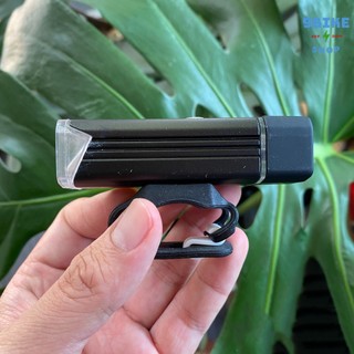 Đèn trước đèn pin,đèn chiếu sáng xe đạp sạc USB màu đen,nhỏ gọn,siêu sáng