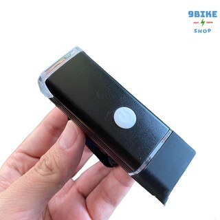 Đèn trước đèn pin,đèn chiếu sáng xe đạp sạc USB màu đen,nhỏ gọn,siêu sáng