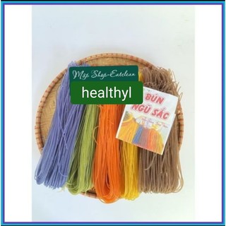 Mì bún Ngũ Sắc Cao Bằng Mix theo mùa (chùm ngây/gấc/Cẩm/..) siêu rẻ,siêu ngon gói 1kg