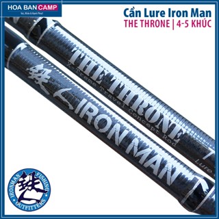 Cần Lure Iron Man The Throne | 4-5 Khúc - Khoen Fuji Sic