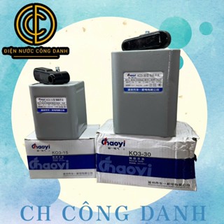  CÔNG TẮC MÁY TIỆN Chaoyi - cầu dao đảo chiều động cơ điện 3P 380V 
