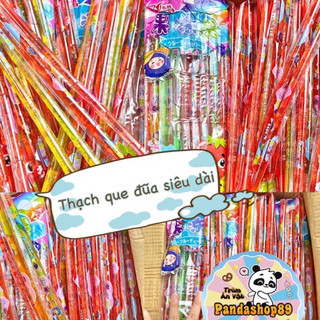 Thạch que tuổi thơ, thạch đũa vị hoa quả (gói 6 que)