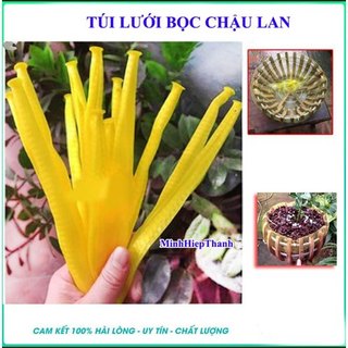 Combo 10, 20, 30 túi lưới bọc chậu lan dài 40cm