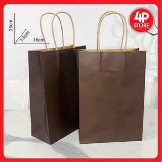 01 Túi [ 3 size ] Kraft 120gsm Nâu Đậm [ Q7 ]