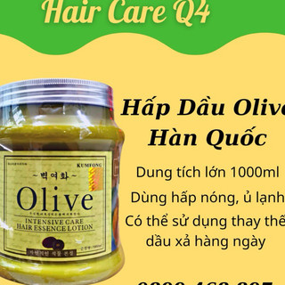 Kem ủ tóc Olive thay thế dầu xả Hàn Quốc 1000ml - Hair Care Q4