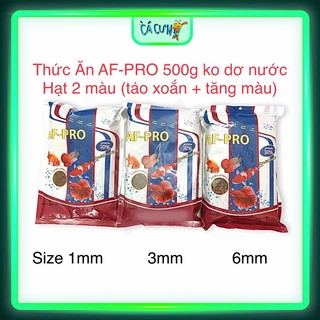 Thức ăn cá af-pro gói 500g - cám không làm dơ nước, cám thái tốt cho cá cảnh