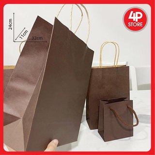 01 Túi [ 3 size ] Kraft 120gsm Nâu Đậm [ Q7 ]