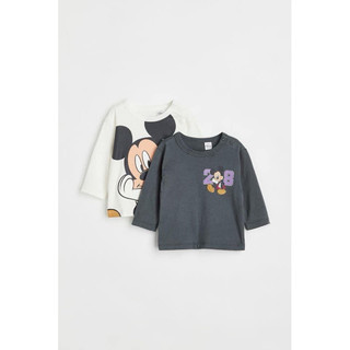 Set 2 áo phông h&m auth cho bé