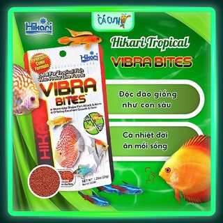 Thức ăn cá hikari vibra bites - thức ăn cao cấp cho cá đĩa -thần tiên -phượng hoàng - cá nhiệt đới