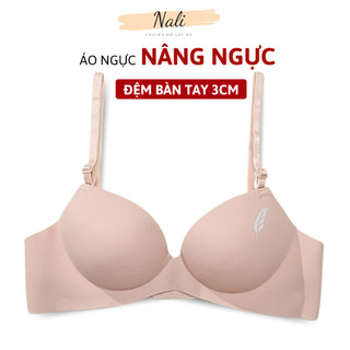  Áo Ngực Không Gọng A01 Nâng Ngực Mút Đệm Bàn Tay Dày 3cm Chất Su Thông Hơi Thoáng Khí NL449 