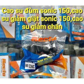 Cao su đùm sonic 150,cao su giảm giật sonic 150,cao su giảm chấn chính hãng recto