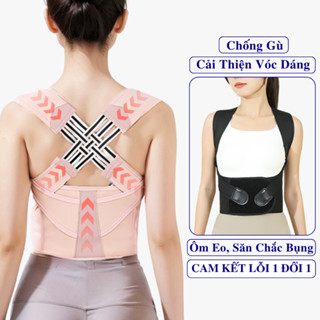 Đai Chống Gù Lưng Nữ Giãn Cao cấp Andego Hỗ Trợ Tập Luyện Bảo Hành 1 Năm, Đai Lưng Chống Gù Cải Thiện Vóc Dáng