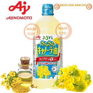   DATE 2027  Dầu Ăn HẠT CẢI AJINOMOTO 1L - Nội Địa Nhật Bản 