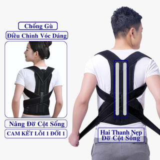 [MÃ VICENZ5K GIẢM 5K ĐƠN TỐI THIỂU 300K] Đai Chống Gù Lưng Nam Andego Cải Thiện Vóc Dáng Hỗ Trợ Bảo Hành 1 Năm