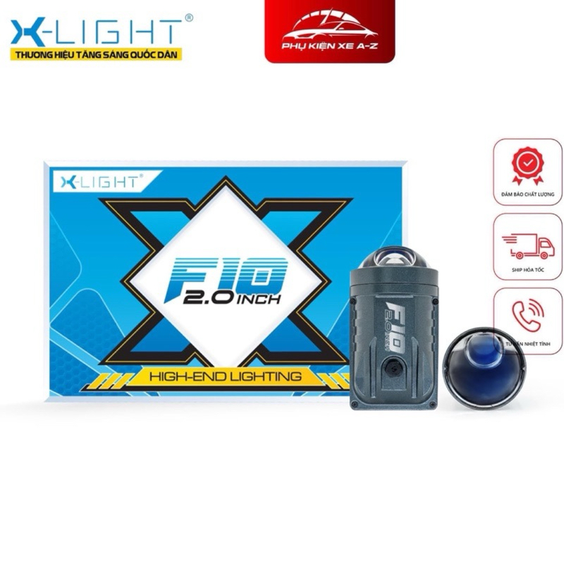 Bi Gầm XLIGHT F10 (2inh) Thế Hệ Mới 2024 Tích Hợp 3 Nhiệt Màu