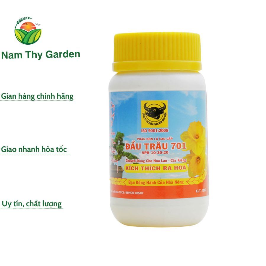 Phân Bón Đầu Trâu 701 Kích Thích Ra Hoa 100gr