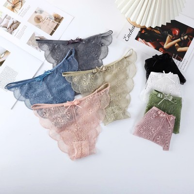 Set 5 Quần Lót Nữ Ren VICCI Sexy Chun Hông Gợi Cảm Tạo Đường Cong Quyến Rũ