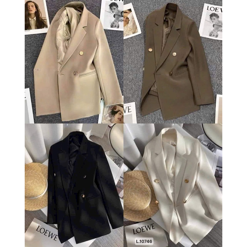 ÁO KHOÁC BLAZER 4 CÚC HÀNG ĐEP vest