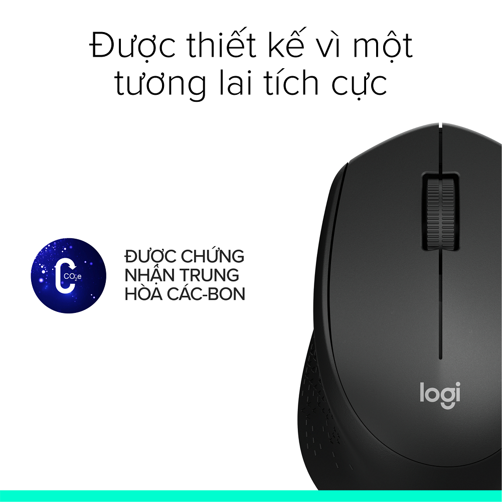 Chuột không dây Logitech M330 Silent Plus - Giảm ồn, USB, thuận tay phải, PC/ Laptop | BigBuy360 - bigbuy360.vn