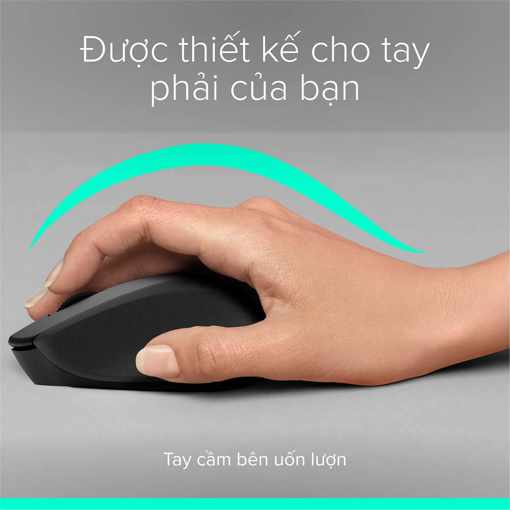 Chuột không dây Logitech M330 Silent Plus - Giảm ồn, USB, thuận tay phải, PC/ Laptop | BigBuy360 - bigbuy360.vn