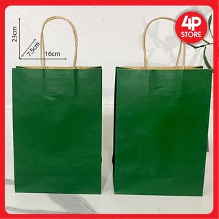 01 Túi 16x23x7.5cm Kraft Xịn [ nhiều màu ] [ Q7 ]
