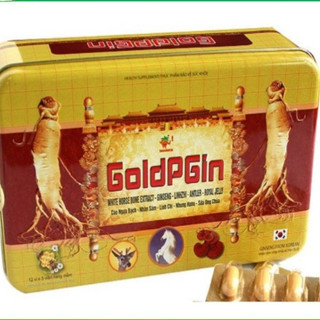 GoldPGin - Bổ Sung Các Chất Từ Nhân Sâm Linh Chi và Các Vitamin Cho Cơ Thể Giúp Tăng Cường Sức Đề Kháng
