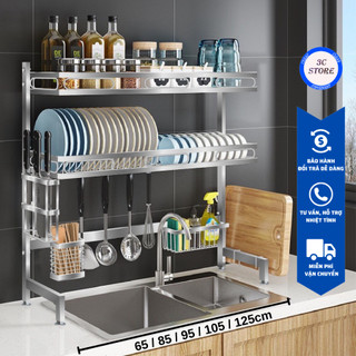 ✅HÀNG XUẤT XƯỞNG✅ Kệ Để Bát Đĩa Đa Năng Thông Minh - Giá Để Đồ Chén Đĩa - CHÂT LIỆU INOX KHÔNG GỈ
