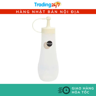 [Hỏa tốc HCM] Bình đựng gia vị, nước sốt, nước tương Enough 360ml (Màu trắng)