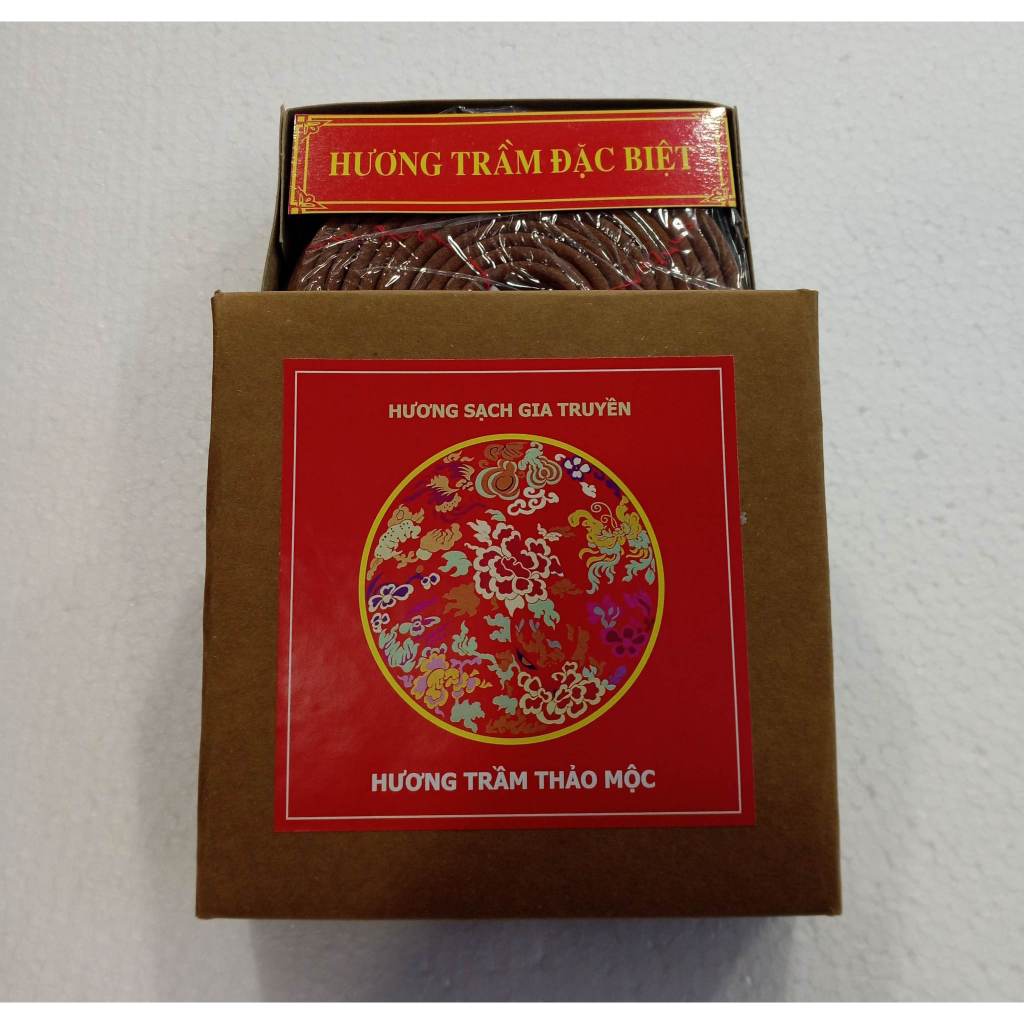 NHANG VÒNG HƯƠNG TRẦM GIA TRUYỀN ĐẶC BIỆT HỘP 10 VÒNG .ĐỐT 10 GIỜ ,20GIỜ.