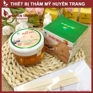 Wax Lông Nách, Wax Lạnh Tẩy Lông Chân Tay, Triệt Lông Mép [Tặng 10 tờ giấy và 2 que wax]