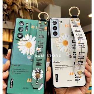 Ốp lưng hoa cúc dây xỏ tay samsung S10 Plus / Note 10 plus / Note 9 / Note 8