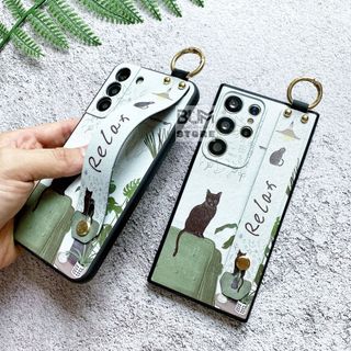 Ốp Lưng Samsung Galaxy Note 20 Ultra / Note 20 / S20 FE / Note 10 Plus / Note 10 / S20 Ultra Mèo Relax