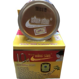 Kem Dưỡng Trắng Da Hồng Sâm Vip 10 tác dụng 30g