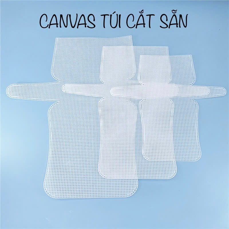 Canvas làm túi cắt sẵn