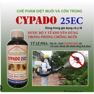 Thuốc diệt muỗi Cypado 25EC