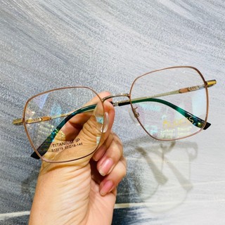 Gọng kính cận S17829 và 5201318 chất liệu titan thời trang mắt kính OURESS nam nữ siêu nhẹ siêu bền