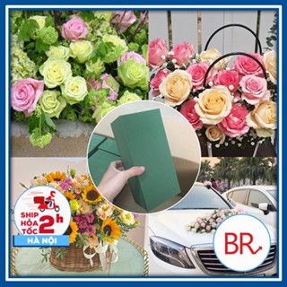 [HÀNG LOẠI 1] Xốp xanh cắm hoa tươi, hoa khô trang trí – Xốp mút chuyên dụng cắm hoa tiệc cưới, nhà cửa loại đẹp 02335