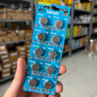 Vỉ 10 viên pin LR44 L1154F L1154 A76 AG13 chính hãng