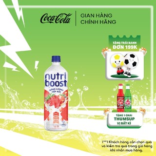 Chai Sữa Nutriboost Thế Hệ Mới Hương Dâu 1l/Chai Coca-Cola Official Store