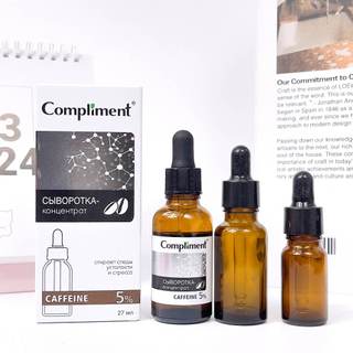 Serum Compliment 5% Caffeine giúp săn chắc, tái tạo và trẻ hóa da - 27ml