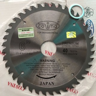 LƯỠI CƯA GỖ COVINA 150MM 40 RĂNG