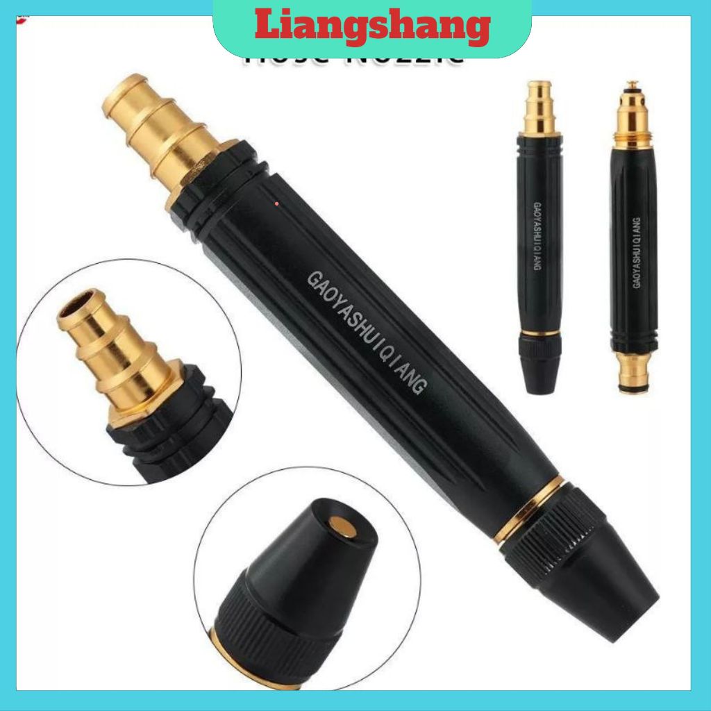 Vòi Phun Áp Suất Cao - Đầu Vòi Xịt Tăng Áp Rửa Xe Cực Mạnh - Chức Năng Tiện Lợi